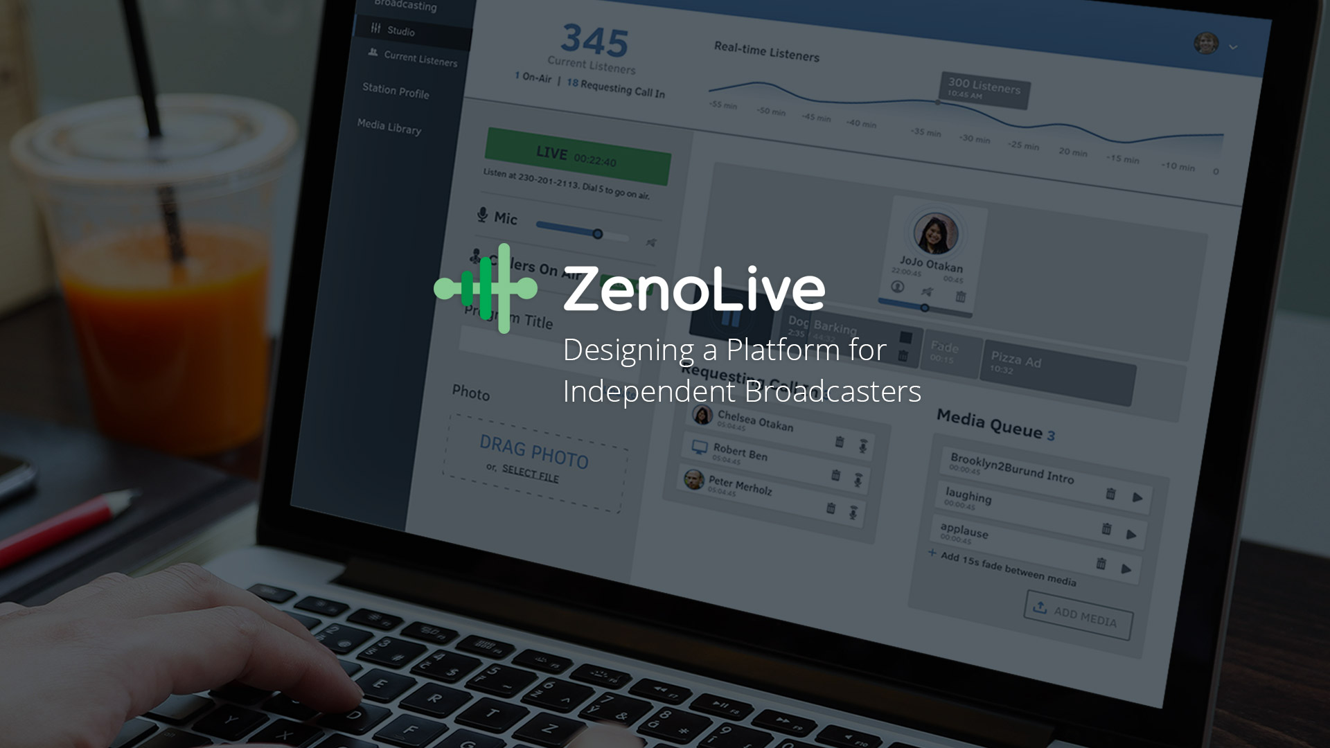 ZenoLive Dashboard